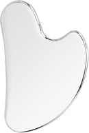 Axooms Stainless Steel Heart-Shaped Gua Sha Tool for Face, Body, Eyes & Neck Massage
