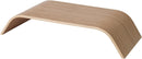 Axooms SIGFINN Fixed-Height Monitor Stand with Bamboo Veneer