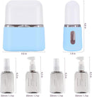 Axooms 4-Piece Silicone Travel Bottle Set, Leakproof TSA-Approved Toiletry Containers