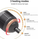 Joy Professional 2 in 1 Hot Air Styling Comb, Air Styling & Drying System, Multi Style Hair Styling Brush, Hair Dryer and Hair Straightener (10% Discount on Checkout)