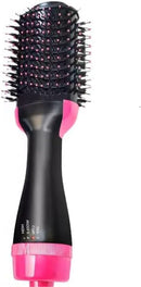 Axooms 4-in-1 Negative Ionic Hair Dryer, Volumizing and Curling Brush with Ergonomic Handle, Detachable Head and 3 Heat Settings, 1000W