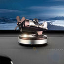 Axooms Solar-Powered Rotating Helicopter Car Air Freshener with Aromatherapy Diffuser, Long-Lasting Cologne Scent, Unique Car Interior Decor Accessory