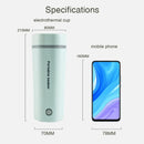 Julirich Portable Electric Kettle 350ml – Travel Water Boiler | Stainless Steel | Auto Shut-Off | Tea, Coffee & Baby Milk