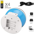 Axooms  Romantic Night Light Projector for Kids and Toddlers, USB Sleep Light, Purple LED Lamp - BZ_ST_LMP