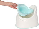 Axooms LOCKIG 405.915.81 Potty for Toddlers with Removable Insert White/Turquoise