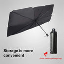 Axooms Car Windshield Sun Shade, Foldable Umbrella Cover for UV Blocking and Heat Protection, Summer Windshield Sun Visor (1 Pack)