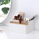 Axoom Desktop Storage Box - Desk Organizer, Pencil Holder, Makeup Brush Organizer for Office Supplies, Accessories, Vanity Table & Home