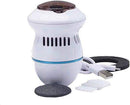 Axooms Rechargeable Electric Callus Remover with Built-In Vacuum, Professional Pedicure Tool for Dry, Hard and Dead Skin