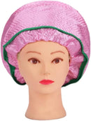 Axooms Thermal Hair Care Spa Cap with Steam and Nourishing Heat, Pink