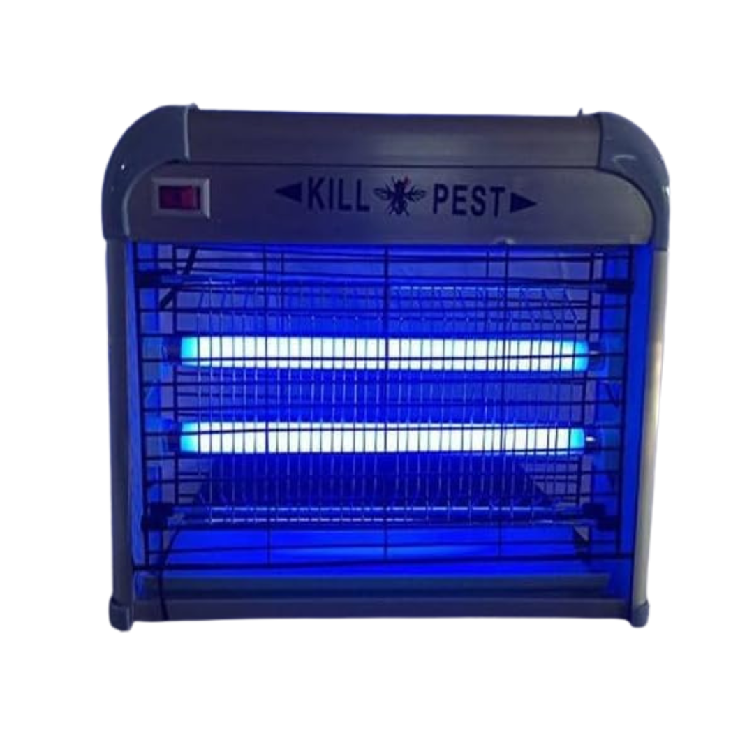 Axooms 16W Electronic Insect Killer – Indoor Bug Zapper with Dual UV Bulbs, Safe Mesh, Hanging Chain & Removable Tray