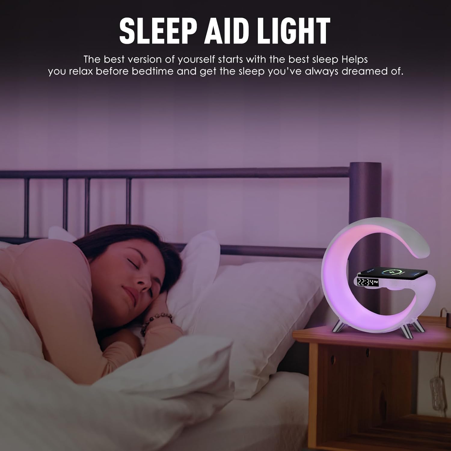 New Intelligent LED Table Lamp - 4 in 1
