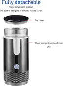 Axooms Portable Coffee Maker – 2-in-1 Mini Electric Espresso Machine, Compatible with Capsules & Ground Coffee, Rechargeable Travel Coffee Maker for Camping, Driving, Home & Office