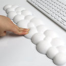 Axooms 17-Inch Cloud Keyboard Wrist Rest and Mouse Wrist Support, White