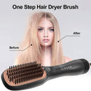 Axooms 2-in-1 Hair Styling and Air Drying Brush with Dual-Bristle Technology for Effortless Detangling and Smoothing, Lightweight Ergonomic Design