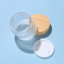 Axooms Frosted Glass Cosmetic Jars with Leak-Proof Lids, 30 ml, Multiple Pack Options