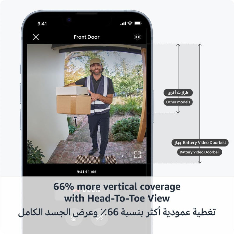 Wireless Video Doorbell Camera