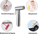 Axooms Handheld Toilet Bidet Sprayer, Dual-Mode Jet and Soft Spray Stainless Steel Baby Diaper Sprayer, Side Sprayer Head Only
