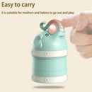 Axooms Baby Milk Powder Formula Dispenser, Stackable Formula Dispenser Container Mixie Bottle for Travel, Large Capacity Formula Holder and Snack Storage, Non-Spill, Powder Leakage Free, BPA Free (Green)