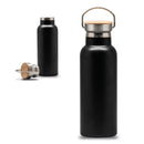 Sport Water Bottle Double Wall Insulated - Black