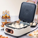 3-in-1 Foldable Electric Hot Pot, Grill & Steamer – 1800W, 2.8L, Non-Stick, Portable