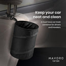 Axooms Car Trash Can, Portable Foldable Waterproof Garbage Bag, 2-Gallon 1-Pack