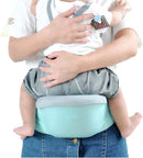 Axooms Baby Hip Seat Carrier, Lightweight Adjustable Cotton Waist Seat, Red, Unisex