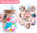 Axooms Capsule Letters in a Bottle - 50 Pieces Love Gift for Wife, Girlfriend, Boyfriend, Husband, Cute Things Gift for Birthday, Christmas, Anniversary, Valentine's Day, Long Distance Gift