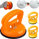 Axooms 3-Piece Car Dent Puller Kit, 1 Large Orange (4.5 in) + 2 Small Yellow (2.2 in) Suction Cups