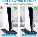 Vertical Cooling Stand for PS5 Digital Edition