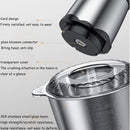 Axooms Manual Blender Food Processor with Stainless Steel & Glass Bowl 2L/3L – Home Kitchen Meat & Onion Chopper with 2-Speed Control & 4 Blades – 300W Electric Food Processor for Vegetables