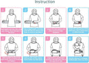 Axooms Baby Hip Seat Carrier, Lightweight Adjustable Cotton Waist Seat, Red, Unisex