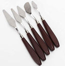 Axooms Stainless Steel Palette Knife Set for Oil Painting - 5 Pieces