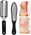 Axooms Foot File Rasp and Callus Remover, Large Stainless Steel Foot Grater for Wet and Dry Foot Care