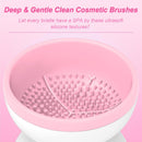 Axooms Pink Electric Silicone Makeup Brush Cleaner