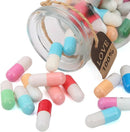 Axooms Capsule Letters in a Bottle - 50 Pieces Love Gift for Wife, Girlfriend, Boyfriend, Husband, Cute Things Gift for Birthday, Christmas, Anniversary, Valentine's Day, Long Distance Gift