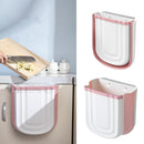 Axooms Collapsible Hanging Kitchen Trash Can, 2.4-Gallon Cabinet Door Bin