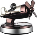 Axooms Solar-Powered Rotating Helicopter Car Air Freshener with Aromatherapy Diffuser, Long-Lasting Cologne Scent, Unique Car Interior Decor Accessory