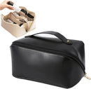 Axooms Large-Capacity Travel Makeup Bag, Black