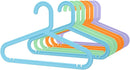 Axooms BAGIS Children's Clothes Hangers, Mixed Pastel Colors, Set of 24