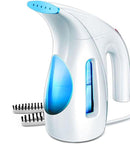 HiLIFE Steamer for Clothes, Portable Handheld Clothing Steamer, 240ml Big Capacity, 700W, Strong Power, Fabric Quick Wrinkle Remover with Brush for Home, Office(ONLY 120V) -Blue