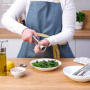 Axooms CITRONHAJ Glass Spice Grinder 15cm – Ceramic Grinding Mechanism & Stainless Steel Top