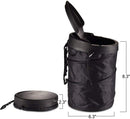 Axooms Foldable Car Trash Can with Embossed Design
