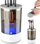 Axooms Electric Makeup Brush Cleaning Kit with Rotating Brush and Cleaning Mat