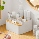 Axoom Desktop Storage Box - Desk Organizer, Pencil Holder, Makeup Brush Organizer for Office Supplies, Accessories, Vanity Table & Home
