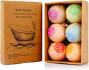 Fizzing Bath Bombs Gift Set – 6 Pack