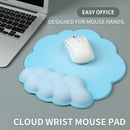 Axooms 17-Inch Cloud Keyboard Wrist Rest and Mouse Wrist Support, White
