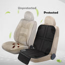 Axooms Car Seat Protector for Child Seat Pad, Pack of 2 ISOFIX Seat Protectors, Car Child Seat, Non-Slip and Waterproof with Thick Padding and 2 Mesh Pockets