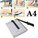 Axooms A4 Paper Cutter Trimmer with Metal Base (12" x 10") – Multi-Sheet Capacity, Heavy-Duty Blade for Crafts, Home & Office