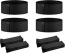 Axooms  30PCS Disposable Spa Facial Headbands Stretch Non-Woven Headband Wrap with Adjustable Magic Tape Elastic Soft Skin Care Hair Band for Women Girls Salons Beauty Esthetician(White)