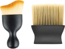 Axooms Multi-Purpose Interior Cleaning Brushes, Car Detail Brushes for Air Vents, Dashboard, Dust and Dirt, Car, Computer, Laptop and Keyboard (Set of 2)